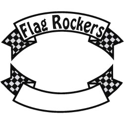 CHECKERED FLAG  ROCKER